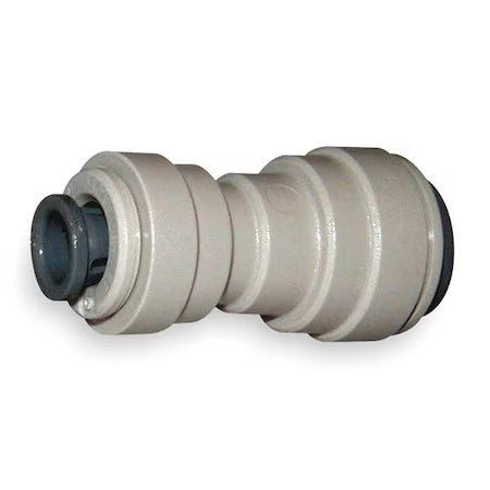 John Guest Pi201610s-Pk10 Push-Fit Union Fitting, 1/2 In X 5/16 In Tube Size,