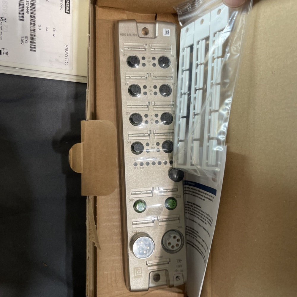 LUMBERG 0980 ESL 801-PNET 16DI-M12-R, PROFINET I/O RUGGED MODULE, 293720 New