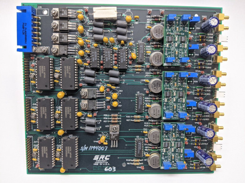SRC Cyclops Analog 94-157410-603 Simco Ramic Corporation PCB Circuit Board