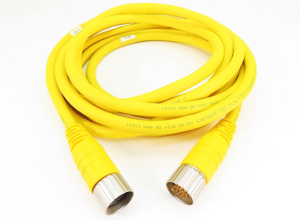 Lumberg RSU 19-RKU 19 S4740/5M 5M Shielded Cordset NEW NO BOX