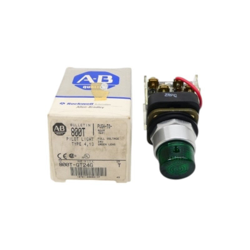 ALLEN BRADLEY 800T-QT24G SER. T 24V (GY/BL) NSMP