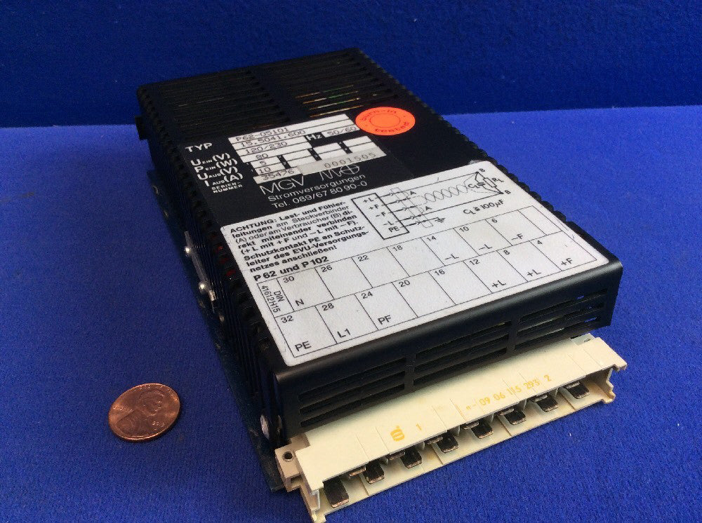 MGV STROMVERSORGUNGEN P62-05101 15.5041.600 POWER SUPPLY