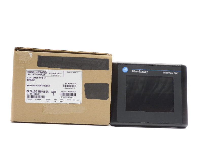 ALLEN BRADLEY 2711-T6C5L1X SER. B 24VDC F/W 4.43 REMAN