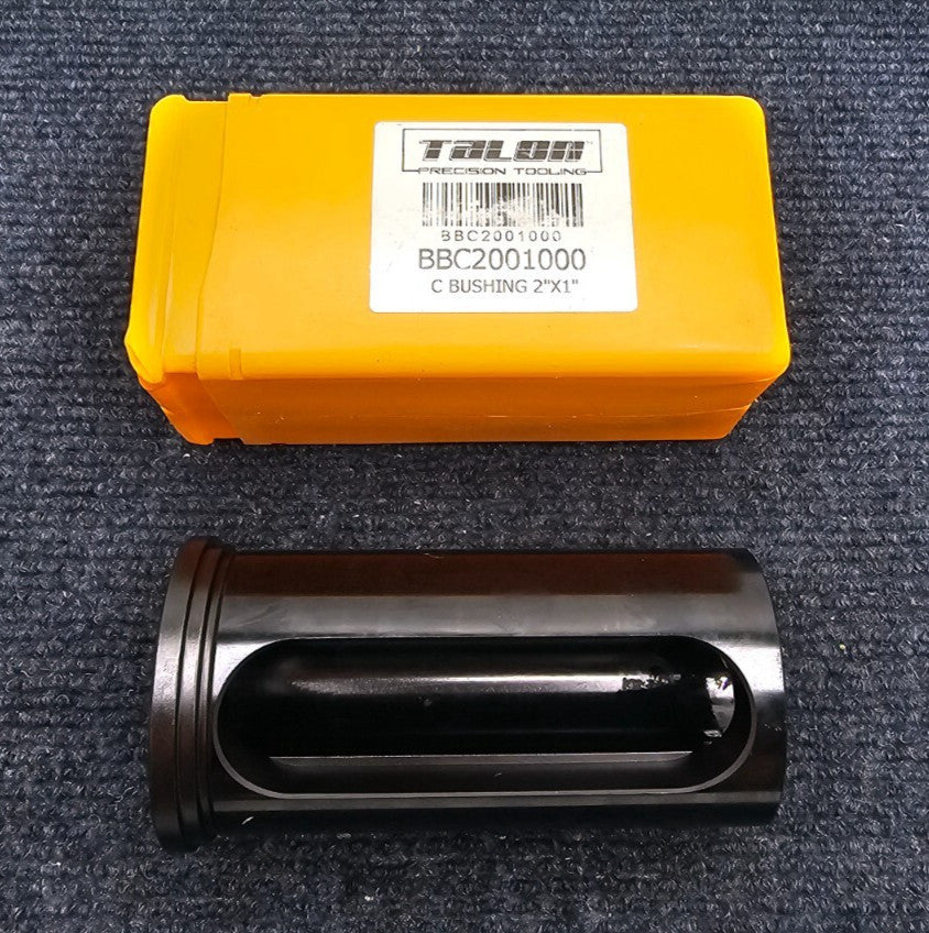 Talon Precision Tooling BBC2001000: CNC Bushing, 1.000In.Dia, 4.000In.L, 1 Hole
