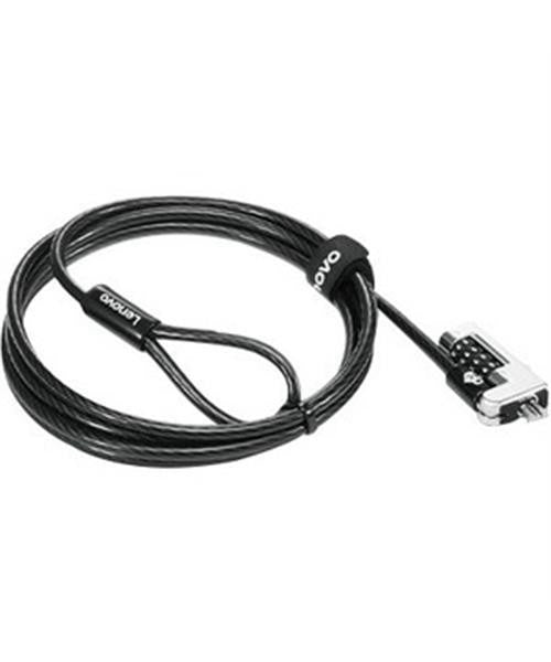NEW Lenovo 4XE1F30277 Cable Lock - 4-digit Combination Black For Notebook
