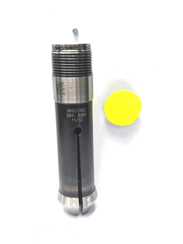 HARDINGE DAVENPORT BURRING 11/32" ROUND SMOOTH COLLET
