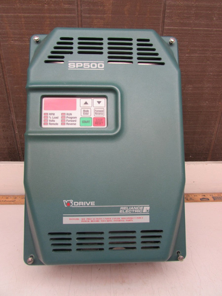 RELIANCE ELECTRIC SP500 VS-DRIVE 1SU41015 15HP 460V 21AMP XLNT USED TAKEOUT MINT