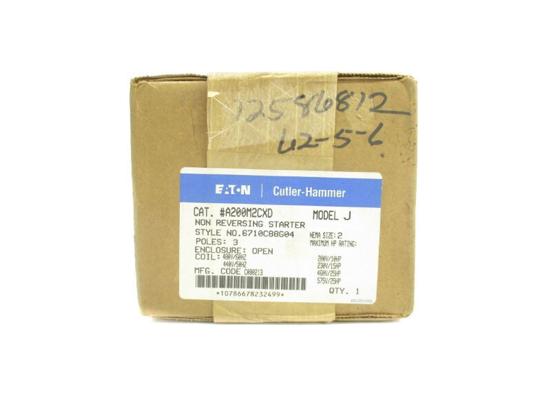 CUTLER HAMMER A200M2CXD 440/480V NSFS