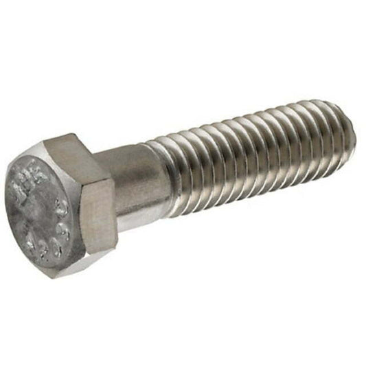 (6-Pack) Hillman 1/2-13 x 3" Length Stainless Steel Hex Cap Screw Bolt