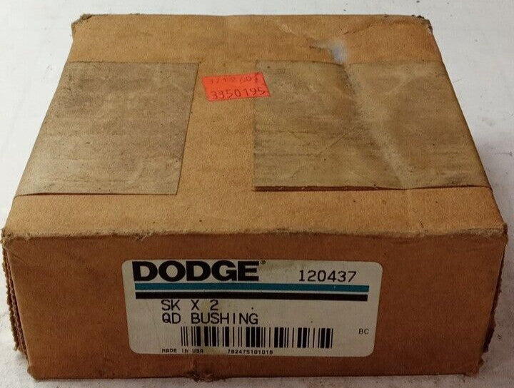 NEW DODGE QUICK DISCONNECT BUSHING 2" BORE 3.875 FLANGE OD 1/2 x 1/4  KW 120437