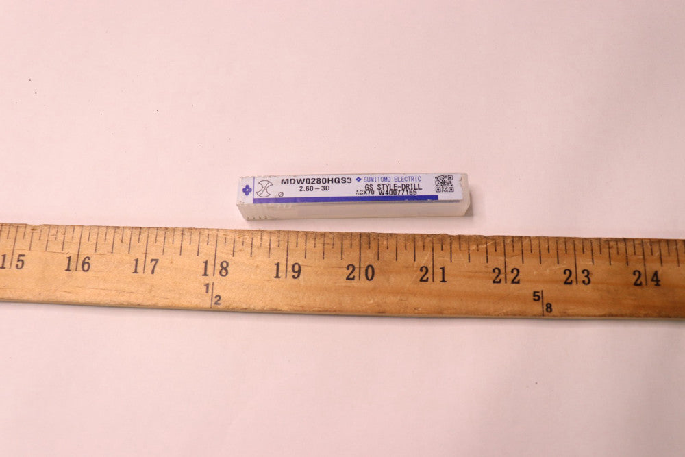 Sumitomo Drill Style GS 2.8mm x 3" MDW0280HGS3