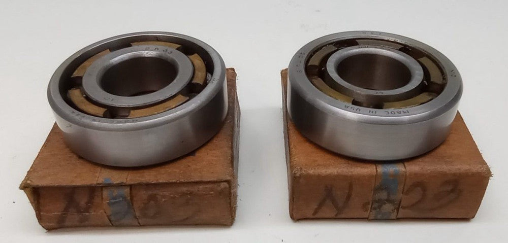 SKF N203 Cylindrical Roller Bearing 17X40X12mm N-203 (Pack of 2)