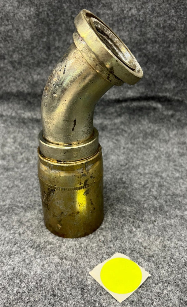 WEATHERHEAD HYDRAULIC HOSE FITTING 90°  143024E 65424598 HOSE SIZE 1-1/2"