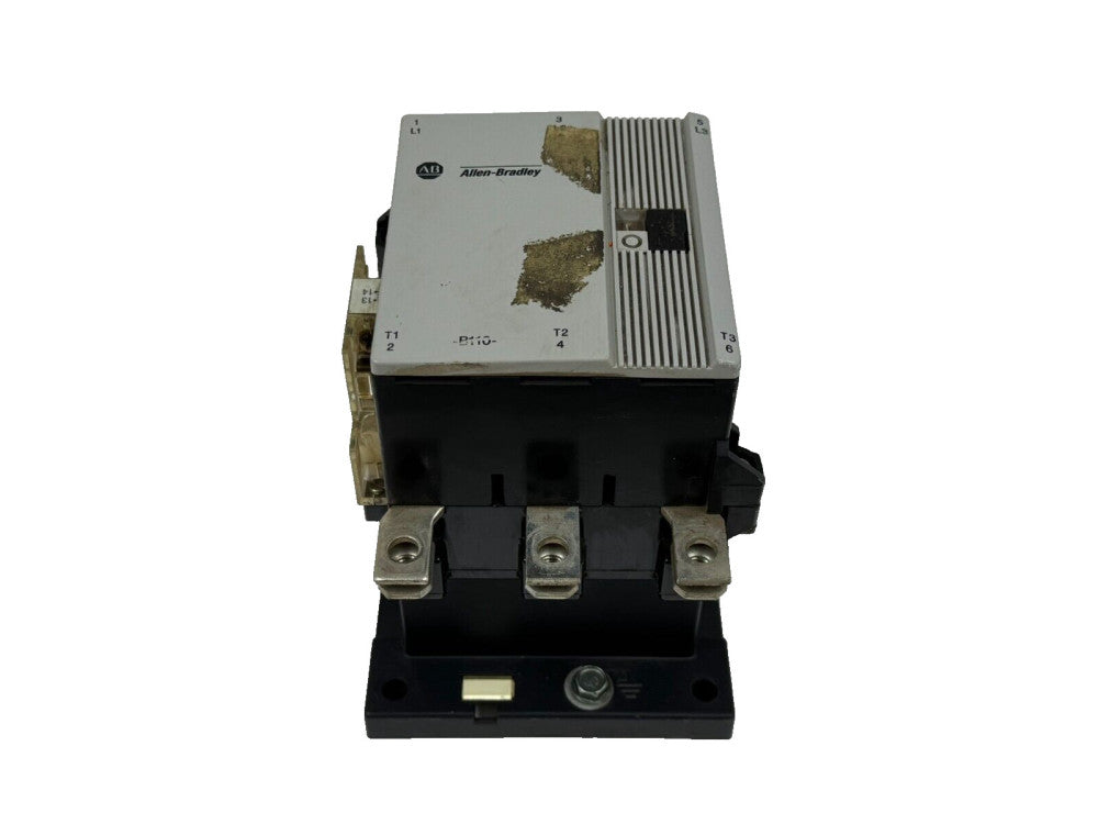 USED ALLEN BRADLEY 100-B110N3 CONTACTOR SER. B GE473 110/120V 50/60HZ