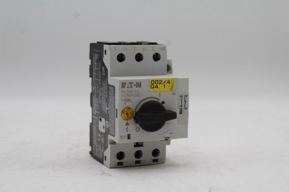 Eaton XTPRP40BC1 Motor Controller Circuit Breaker CAT.# PKZM0-0.4