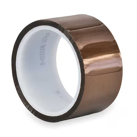 Tapecase 15C627 Film Tape,Polyimide,Amber,6 In. X 5 Yd.