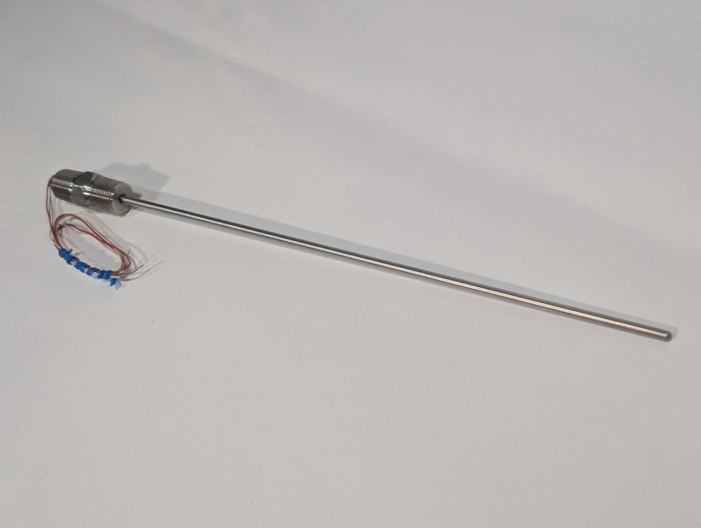 Unbranded stainless steel industrial thermocouple temperature sensor, 39286