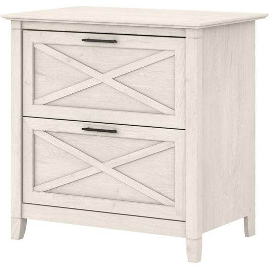  2 Drawer Lateral File Cabinet in Linen White Oak