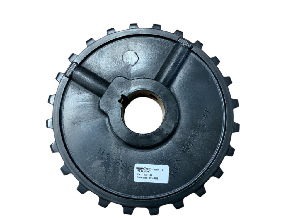 Rexnord N5936-24T 1-1/4IN TableTop Sprocket, 24 Teeth