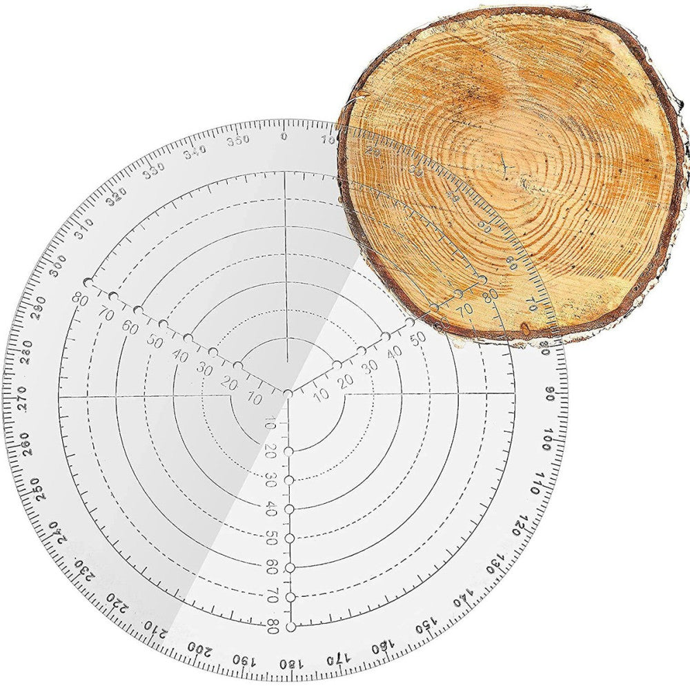 300mm/12" Round Center Finder Tool Woodworking Compass for Wood Turner Bowl l...