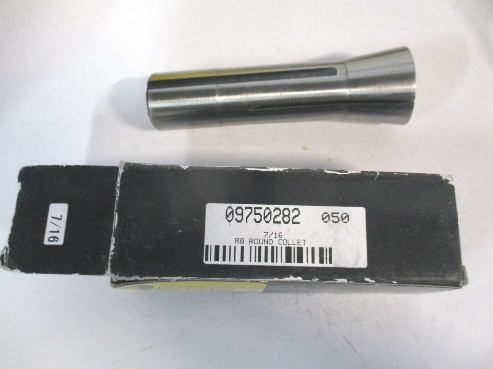 (231-4726) 13/32 Inch 7/16-20 Drawbar 0.0007 Inch TIR Steel R8 Collet 