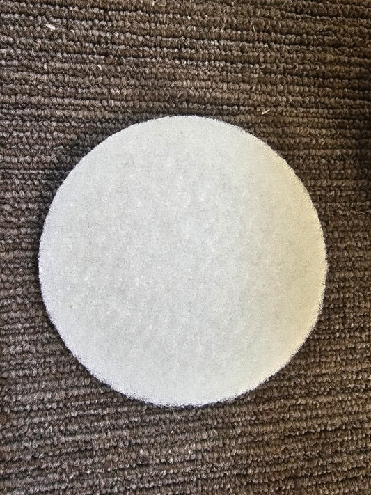 (QTY 50)SurfPrep SPWD5 5" Non Woven White Abrasive Disc Silicon Carbide 600 Grit