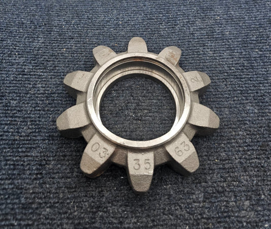033563: 10 Tooth Idler Sprocket For Bobcat T108, T114, T116, T208 Trenchers