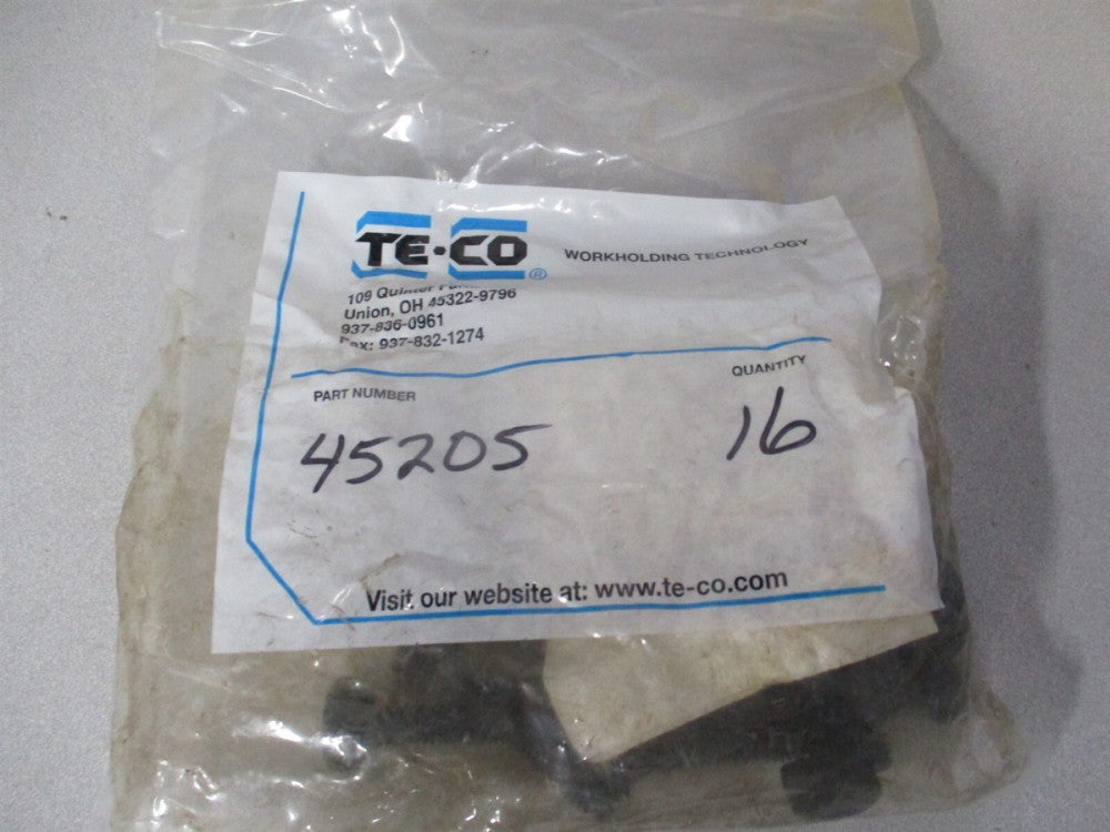 TE-CO (45205) 3/8-16 Carbon Steel Black Oxide Tugger T-Bolt - Lot of 16 