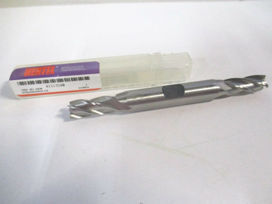 (E1051020) 5/16" x 3/4" x 3/8" x 3-1/2" OAL HSS 4 Flute Square End Mill 