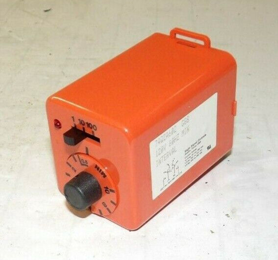 NEW EAGLE SIGNAL CONTROLS .5-10 MIN MULTI RANGE INTERVAL TIME DELAY 74Q2A602 