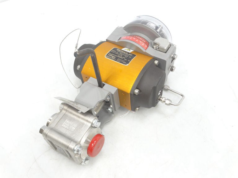 WORCESTER CONTROLS MODEL 20 W/ 1 1/2 E596666TTBW1 Actuator