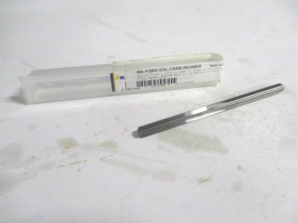 M.A. Ford (27215400) #23 4-Flute Straight Flute Solid Carbide Chucking Reamer 
