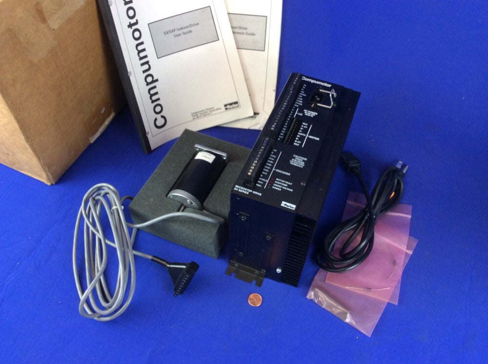 COMPUMOTOR SX57-102 MICROSTEP DRIVE W/ S57-102-MO STEPPER MOTOR