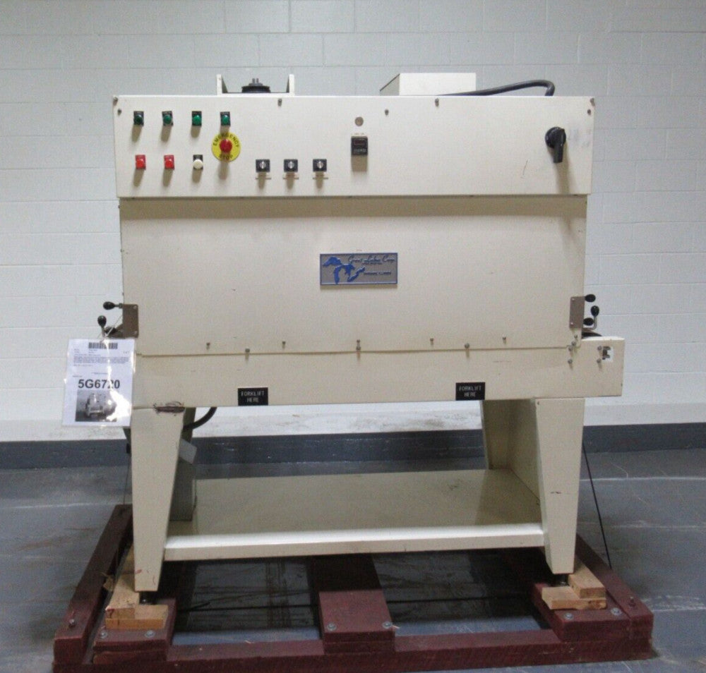 Great Lakes, Model MPD112160, Dual zone shrink tunnel