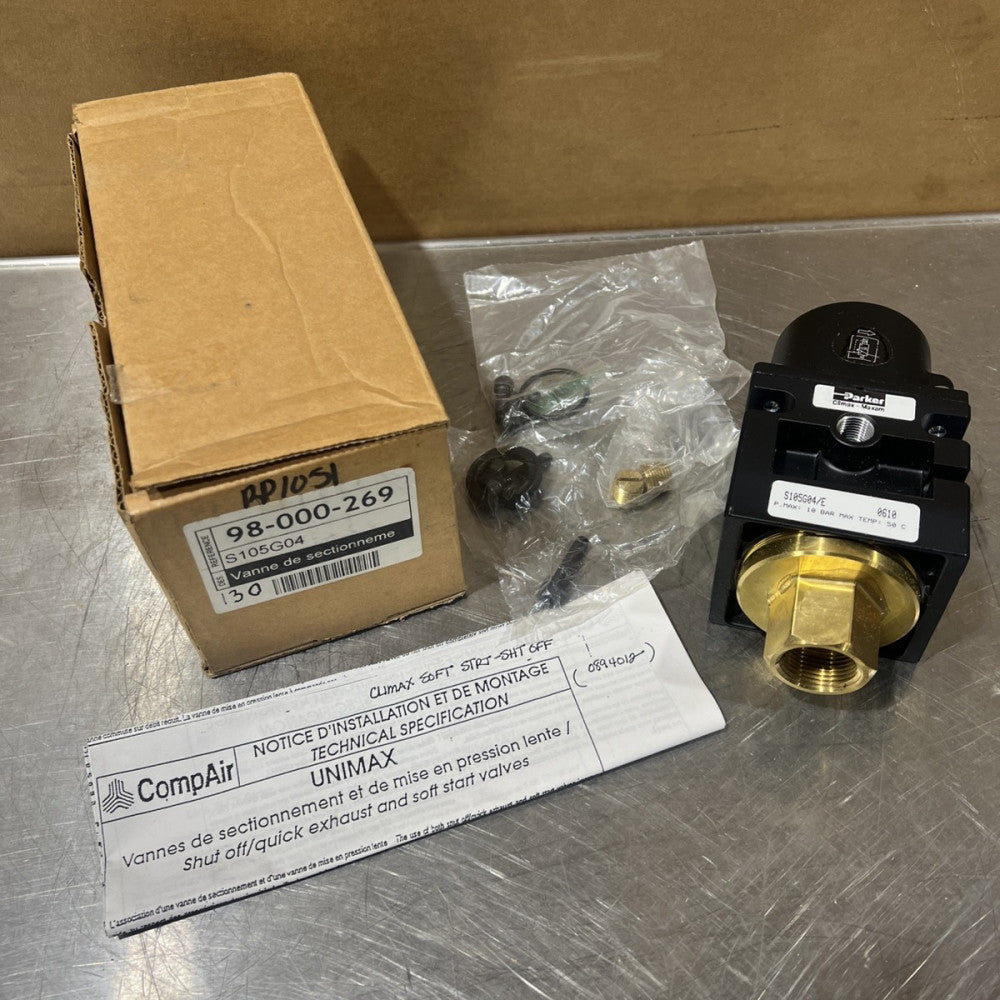 PARKER S105G04/E Nos Surplus