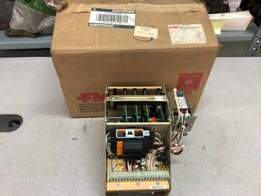 NEW IN BOX FMC SYNTRON 220970-A CONTROL UNIT WITH 216208-A AND 220978-A