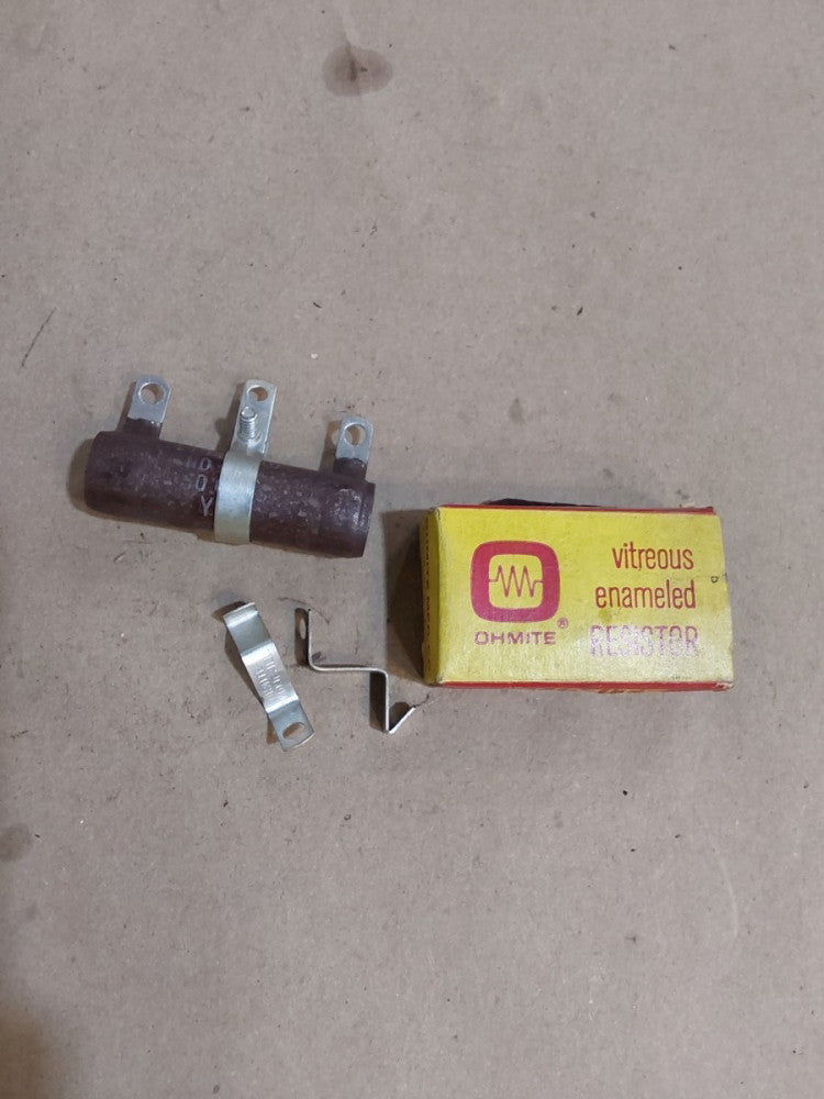 Ohmite 210-25K-40 Dividohm Vitreous Enamel Resistor 50 Ohms