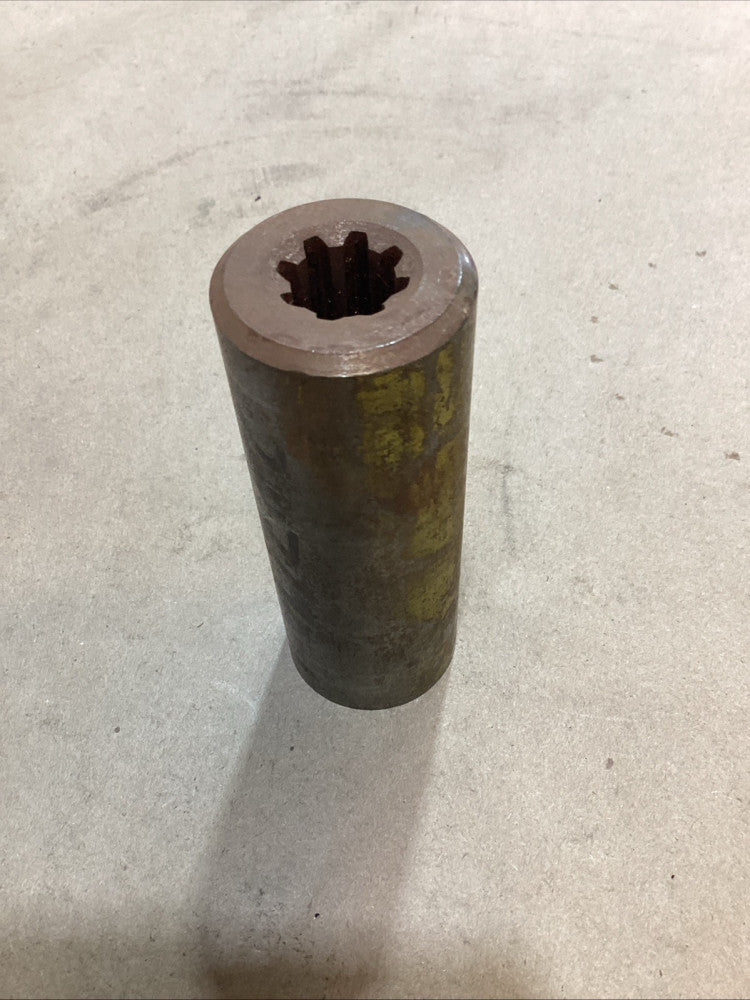 3/4" Bore 8 Tooth Spline Shaft Coupler 4” Long Hydraulic Pump Motor Coupling