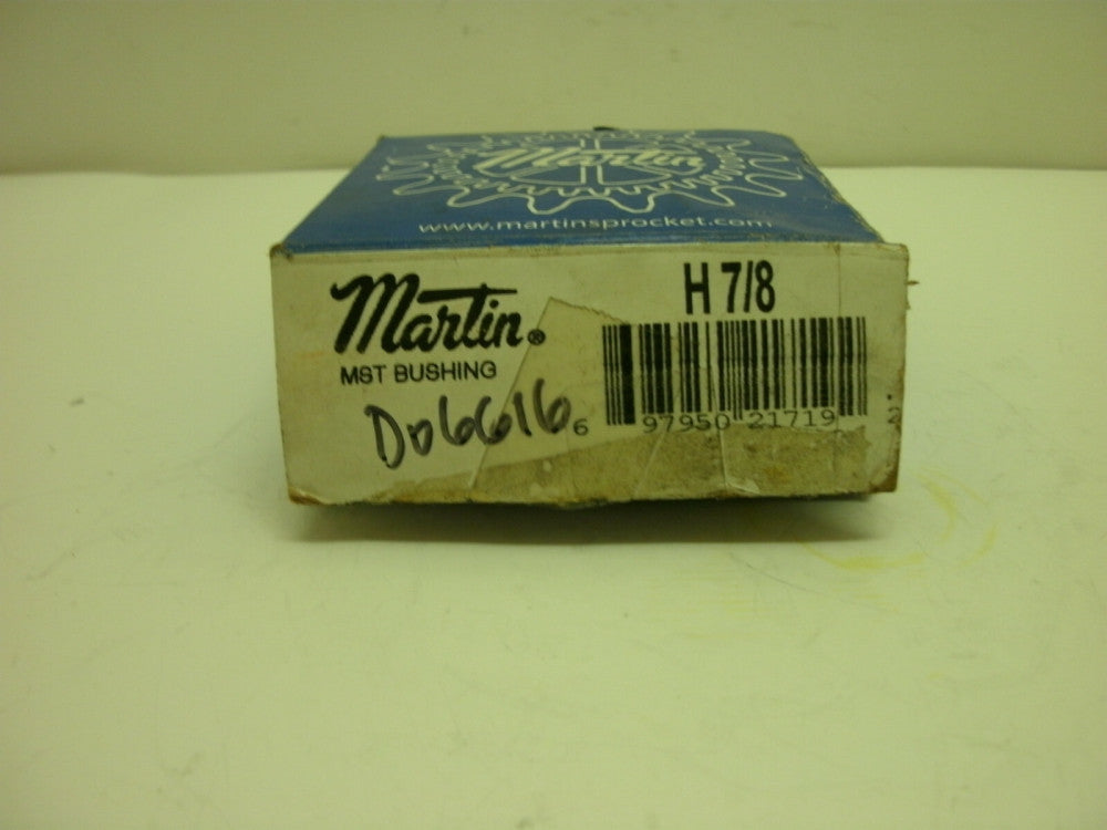 MARTIN H7/8 MST BUSHING 3/16" X 3/32" SPLIT TAPERED W/7/8" BORE NEW IN BOX