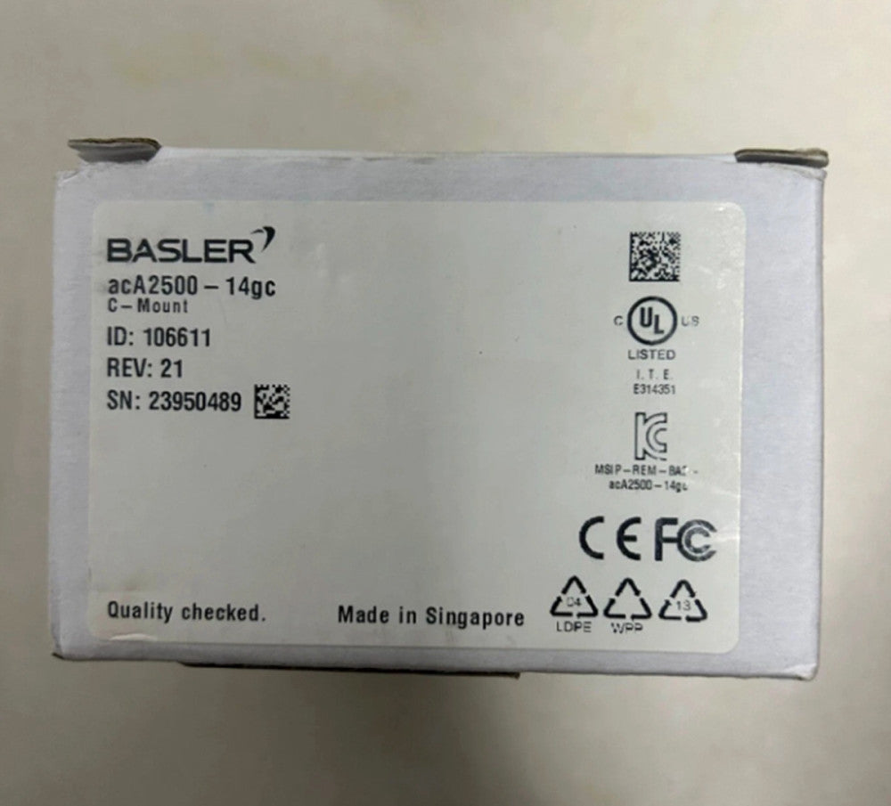 One Brand New Basler acA2500-14gc industrial camera