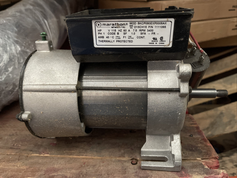 MARATHON ELECTRIC MOTOR 1111065, 115V, 60Hz, 7.5A, 3400RPM, 1PH *FREE SHIPPING*