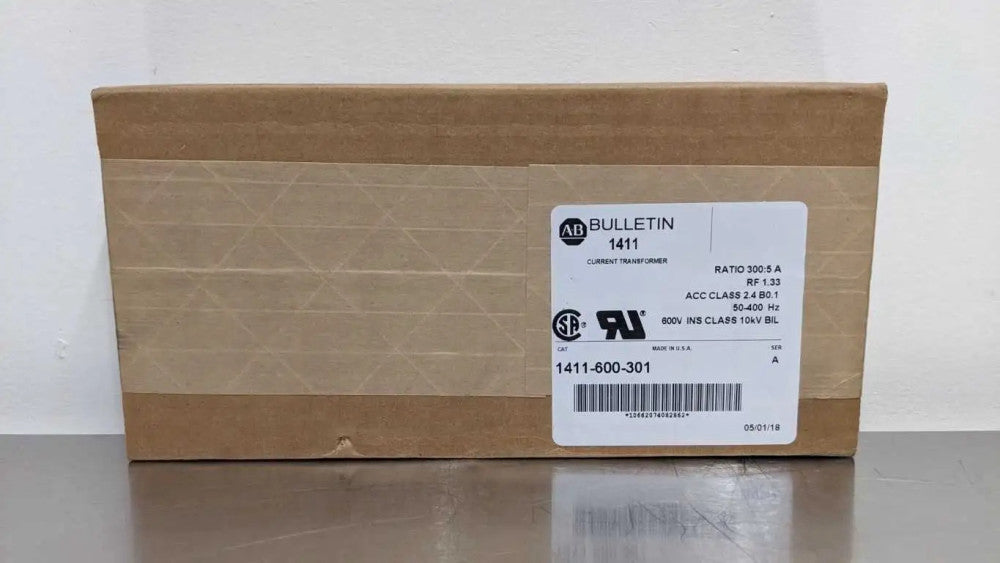 Allen-Bradley 1411-600-301 Current Transformer Ratio 300:5 A RF 1.33 ACC Class 2