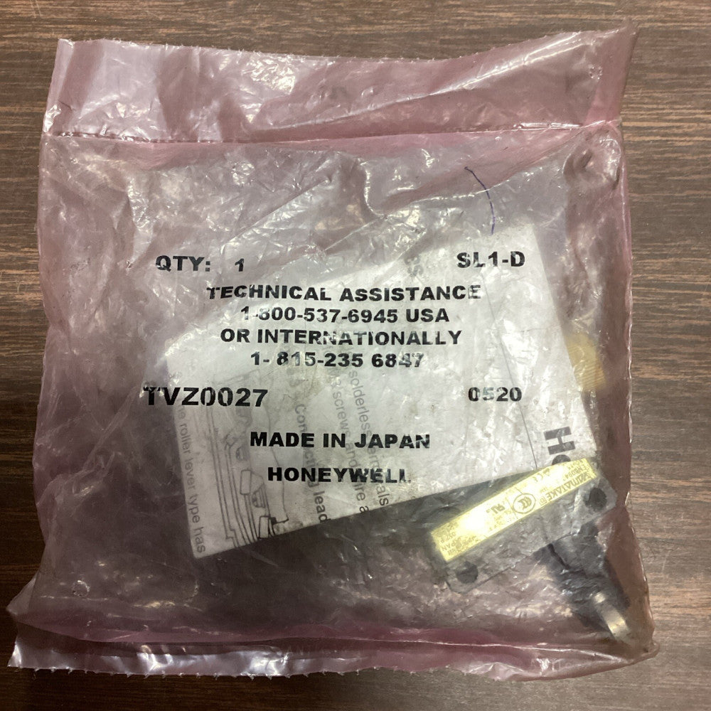 Honeywell SL1-D Limit Switch TVZ0027 A57