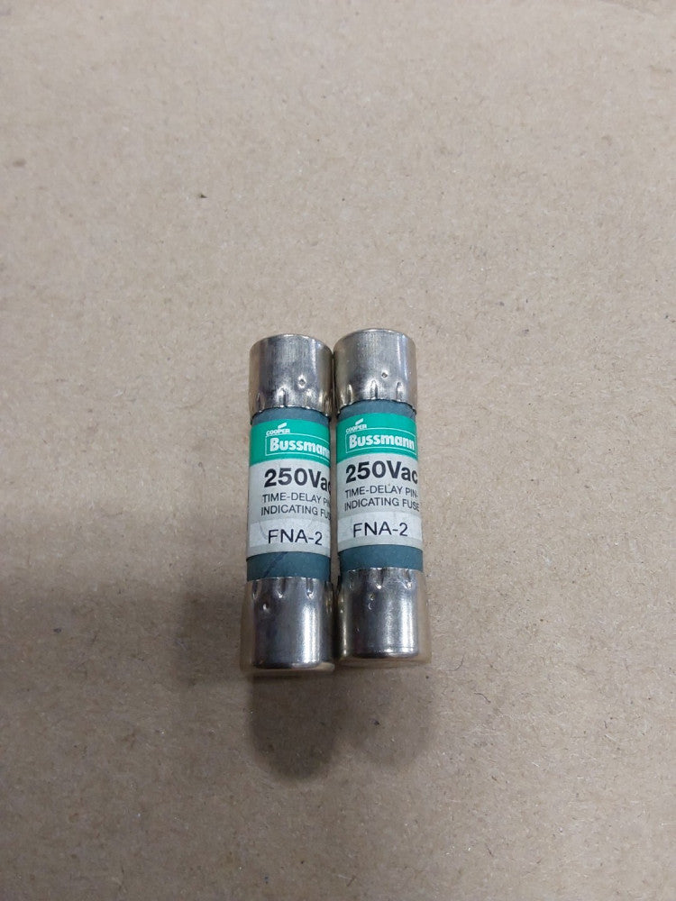 Bussmann FNA-2 Fuse FNA2 250V, Lot Of 2
