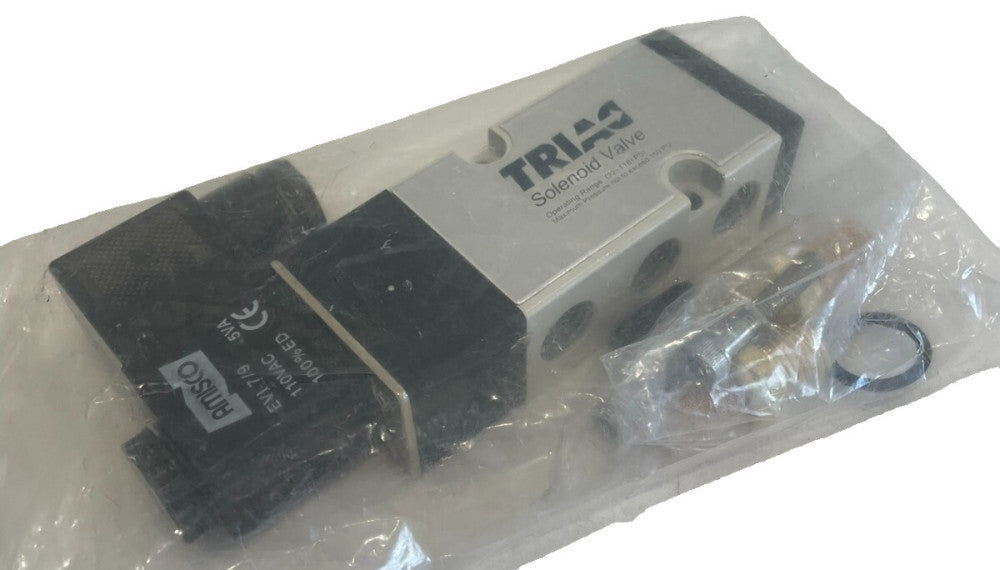 NEW TRIAC SOLENOID VALVE 22-118 PSI, MAX PRESSURE 150PSI