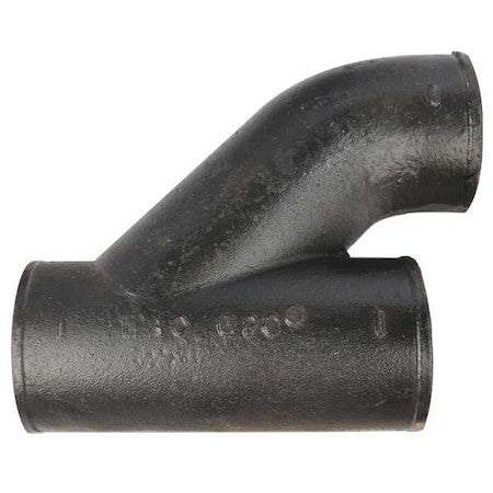 Zoro Select 221648 Reducing Wye Upright Wye, 2" X 3" Pipe, Female Socket, Cast