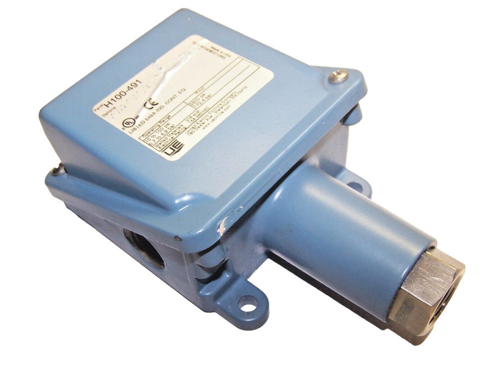 United Electric Pressure Switch 10 - 100 PSI 0.7 - 6.9 BAR  H100-491