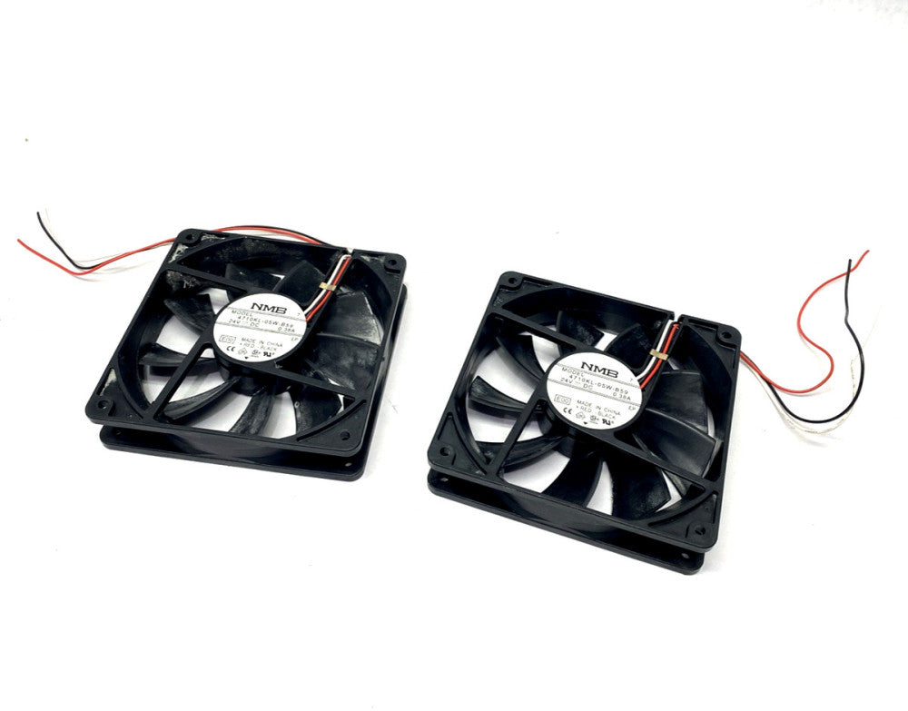 NMB 4710KL-05W-B59 DC Axial Fan 24VDC 0.38A LOT OF 2