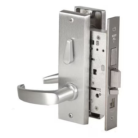 Best 45H7ab14m626rh Mortise Lockset, Lever, 45H, 45H Escutcheon, Entrance, Mech.