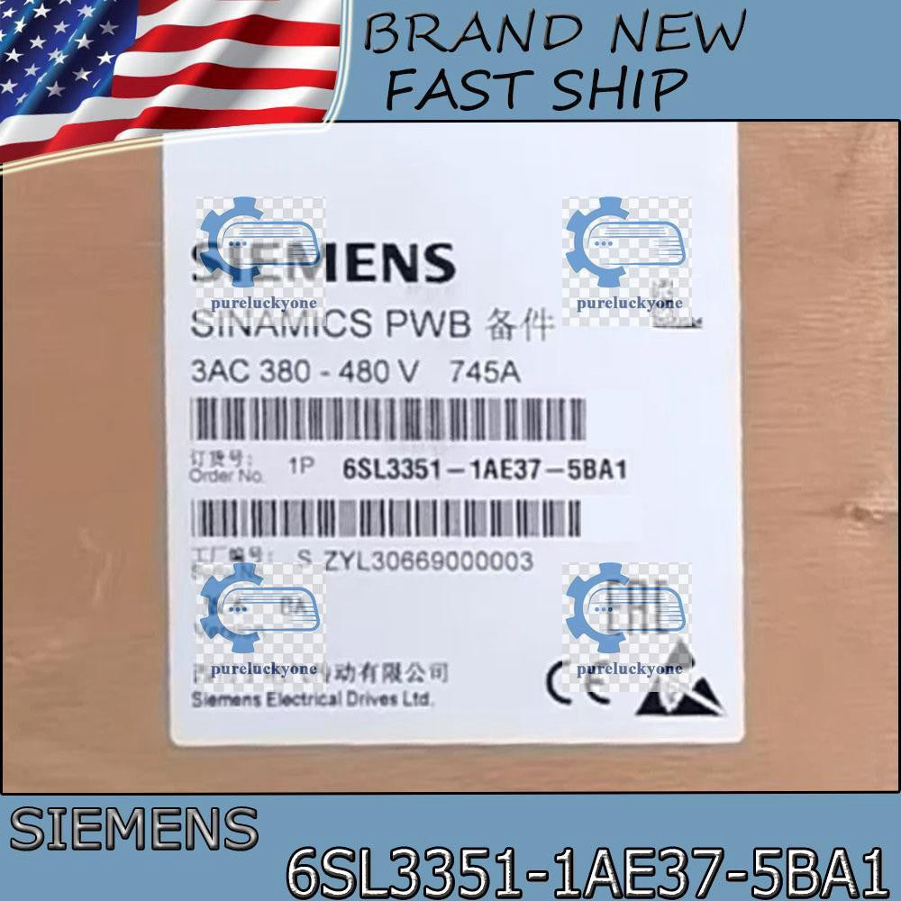 New in Box Siemens 6SL3351-1AE37-5BA1 SINAMICS Replacement power block Free Ship